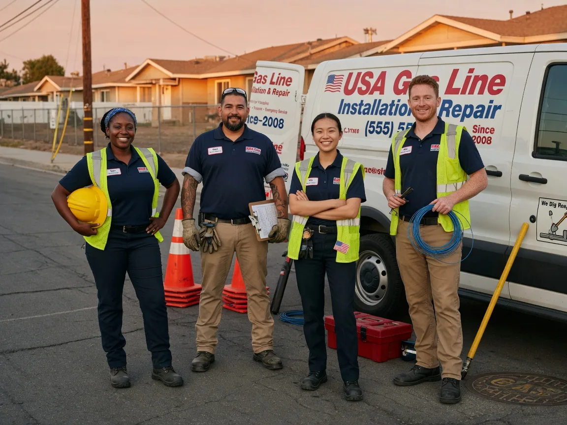 Gas Line Installation company in Barclay, MD